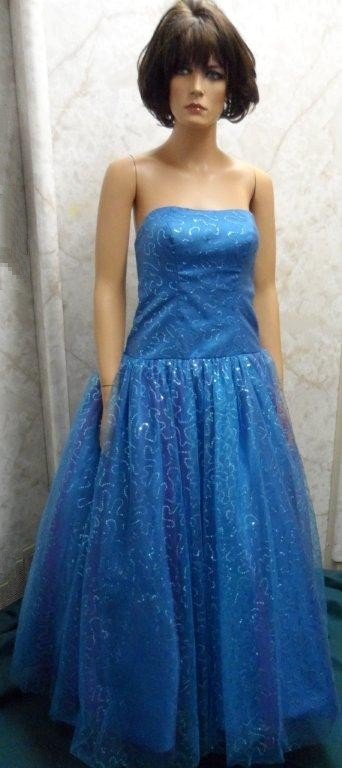 sequin prom dress