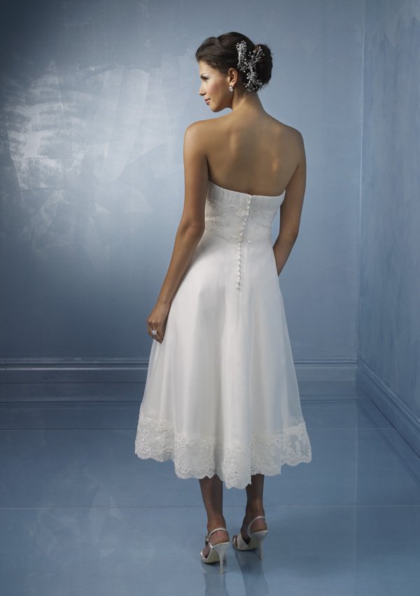 tea length wedding dresses