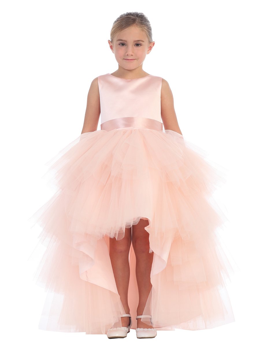 girls flower girl tutu dress